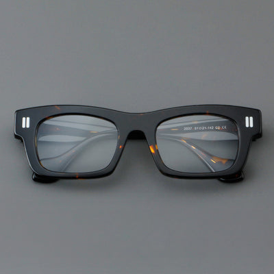 Gafas Retro de Marco Patchwork con Cristales Gruesos - Image 10