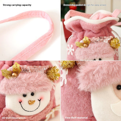 Bolsa de Regalo Navideña Infantil con Muñeco de Nieve - Image 4