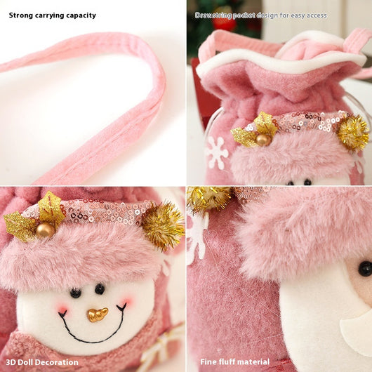 Bolsa de Regalo Navideña Infantil con Muñeco de Nieve - Image 4