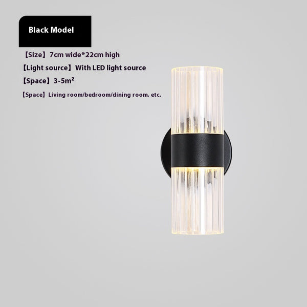 Lámpara LED de Pared Bicolor para Dormitorio y Sala de Estar