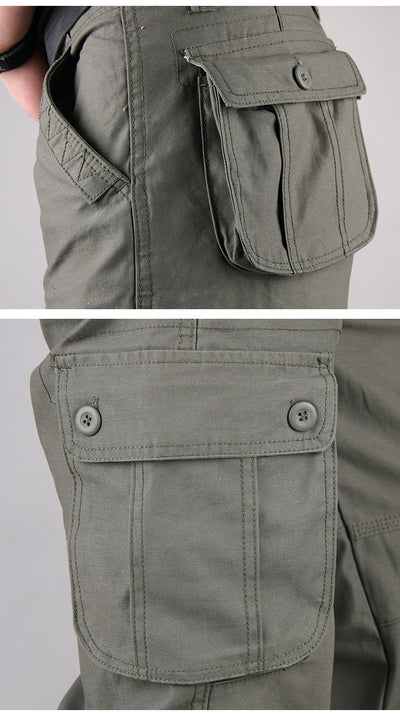 Pantalones de Trabajo Multibolsillos Hombre Cómodos y Resistentes - Image 16