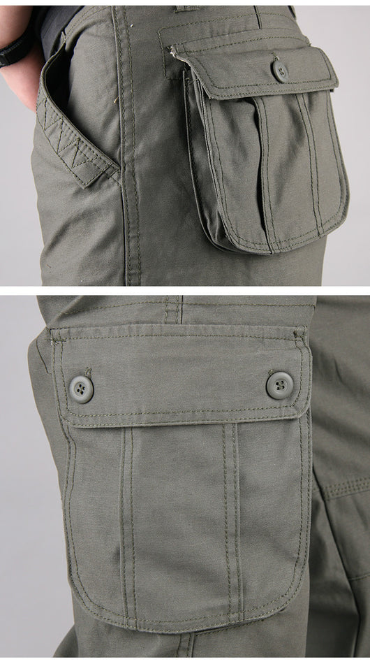 Pantalones de Trabajo Multibolsillos Hombre Cómodos y Resistentes - Image 16