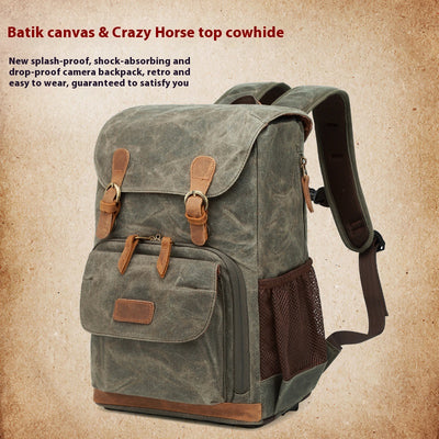 Bolsa de Cámara Canvas Multifuncional - Image 24