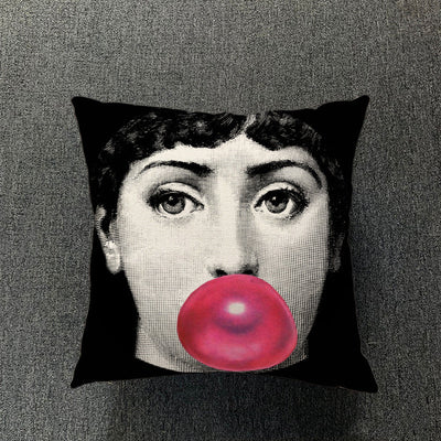 Funda de Almohada de Algodón y Lino para Sala de Estar - Image 44