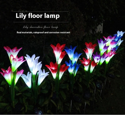 Lámpara Solar LED Multicolor para Jardín y Patio - Image 21