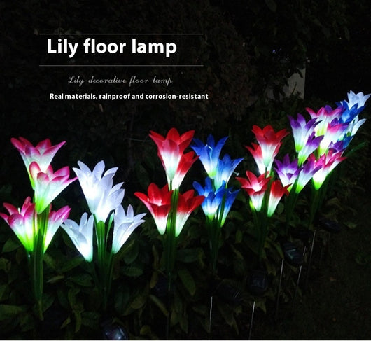 Lámpara Solar LED Multicolor para Jardín y Patio - Image 21