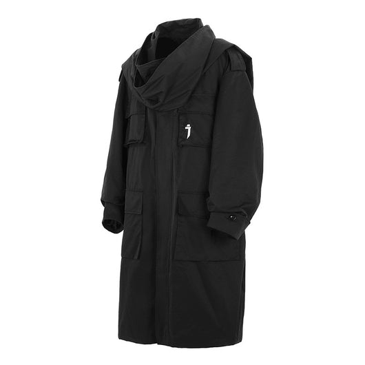 Abrigo Trench Casual con Múltiples Bolsillos para Hombre - Image 4
