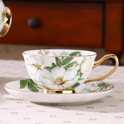 Taza y Platillo de Café Europeo - Image 13