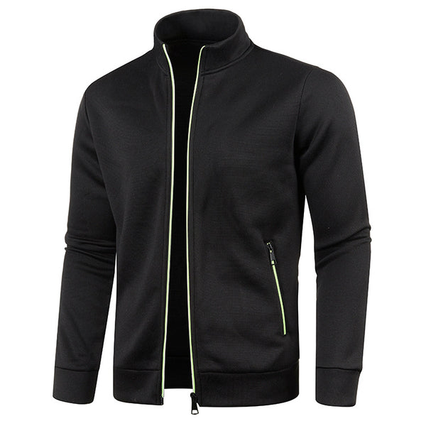 Chaqueta de Punto con Cierre Frontal para Hombre