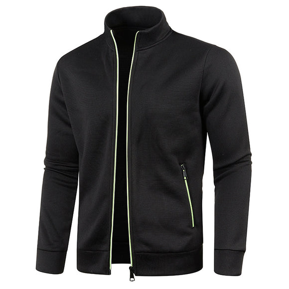 Chaqueta de Punto con Cierre Frontal para Hombre