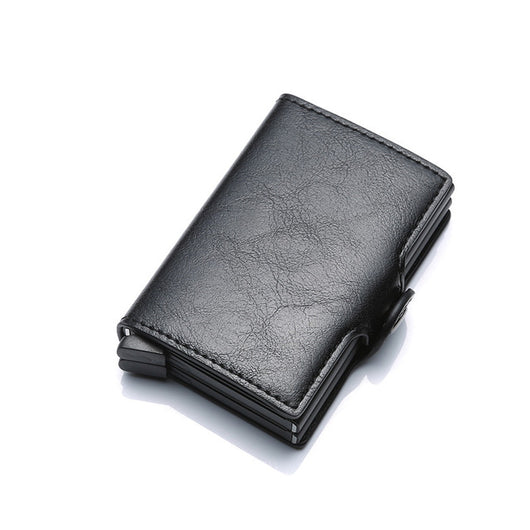 Cartera Minimalista de Cuero y Metal para Tarjetas Bancarias - Image 24