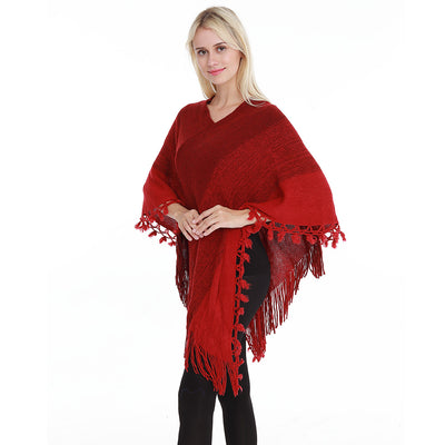 Lona Impermeable Suelta Extragrande con Flecos Tejidos - Image 7