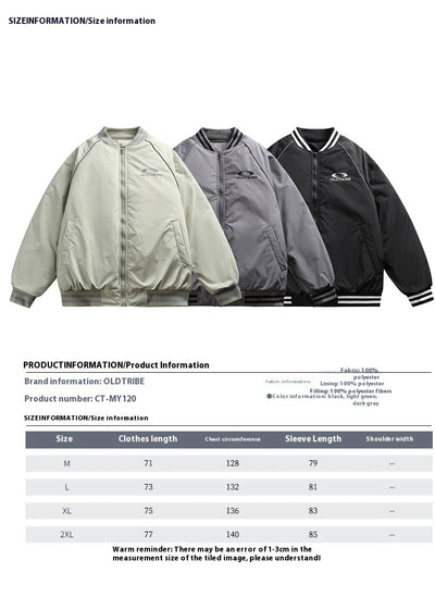 Chaqueta de Vuelo Holgada y Cálida para Hombre - Image 9