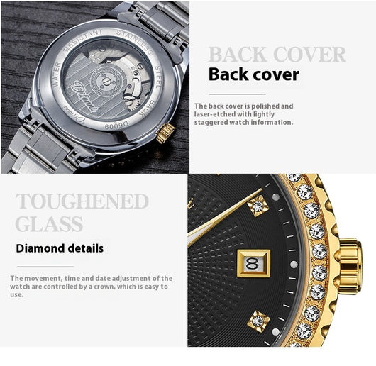 Reloj Automático Mecánico Impermeable con Esfera Luminosa - Image 16