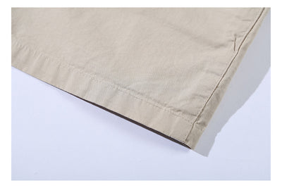 Camisa Manga Corta Hombre Estilo Chino con Cierre de Hebilla - Image 14