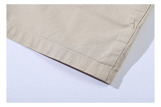 Camisa Manga Corta Hombre Estilo Chino con Cierre de Hebilla - Image 14