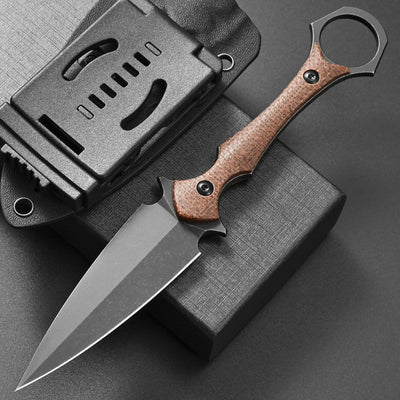 Cuchillo de Supervivencia D2 con Mango G10 para Camping y Aventura - Image 29