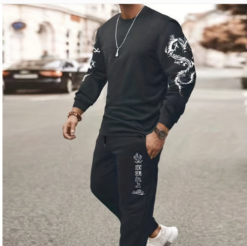 Conjunto Casual Hombre: Sudadera Slim Fit + Pantalón Jogger con Bolsillos - Image 10
