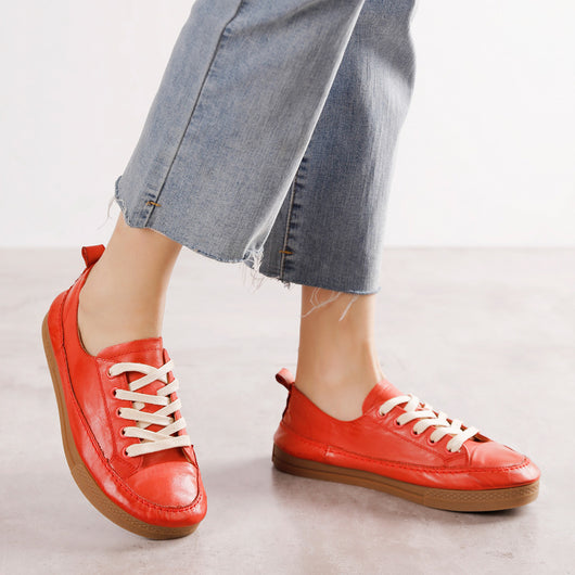 Zapatos de Cuero con Cordones - Versátiles para Todas las Estaciones - Image 3