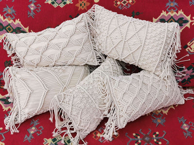 Almohada Lumbar Nórdica Tejida para Oficina y Hogar - Image 16