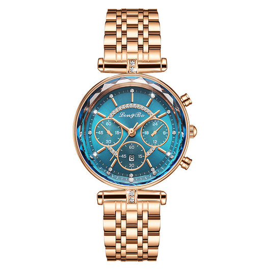 Reloj Casual Impermeable para Mujer con Tres Ojos - Image 15