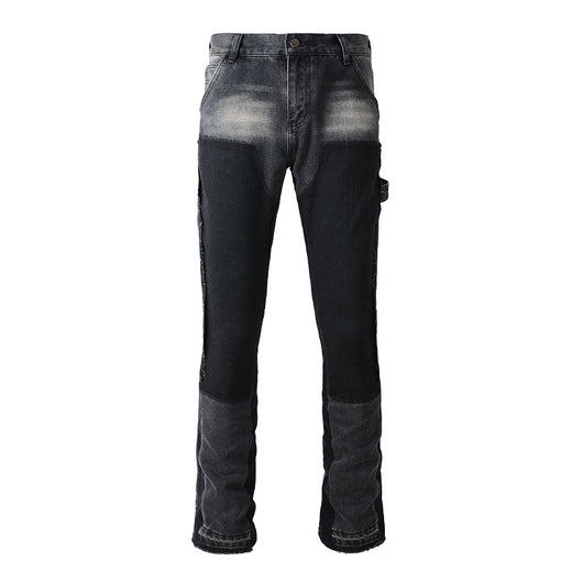 Jeans Retro de Contraste para Hombre - Image 6