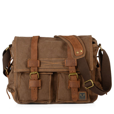 Bolsa Bandolera de Lona para Hombre - Image 9