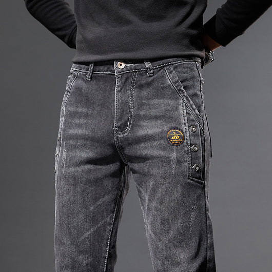 Pantalones Vaqueros Casuales para Hombre - Colección Otoño - Image 7