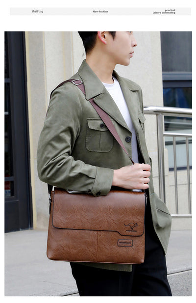 Mochila Mensajero Casual para Hombre - Image 8