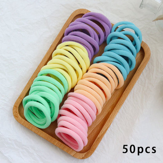 Set de 50 Bandas Elásticas Coloridas para el Cabello - Accesorios Infantiles - Image 37