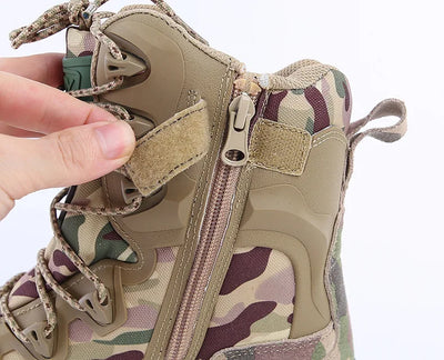 Botas de Senderismo Camufladas Altas para Hombre con Aislamiento Térmico - Image 13