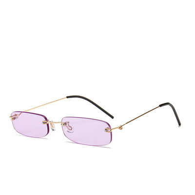 Gafas de Sol Minimalistas sin Marco para Mujer - Image 5