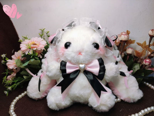 Bolsa Mensajera Peluche Conejo Lop Ears - Diseño Artesanal Adorable - Image 26