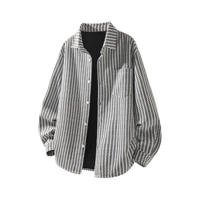 Chaqueta Camisa Hombre Espiga Atrevida Estilo Chanel - Image 5