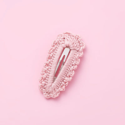 Pinza de Pelo para Niñas con Borde Trenzado de Lana Sin Costuras - Image 13