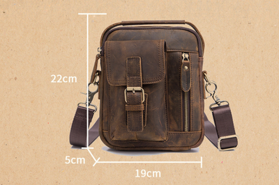 Bolso de Hombro Casual en Cuero Genuino Premium - Image 14