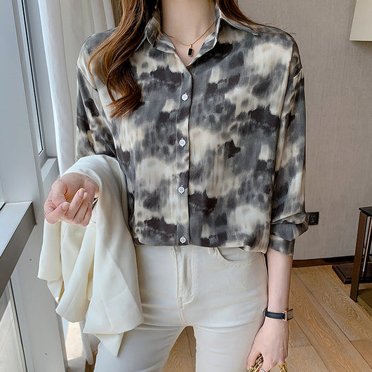 Blusa Suelta Retro Estilo Hong Kong - Image 11
