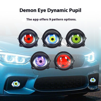 Faro LED Ojo de Demonio Hawkeye - Luz Multimodal para Auto y Moto - Image 3