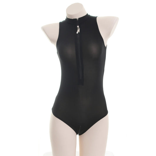Traje de Baño Entero Deportivo con Cierre Frontal - Image 6