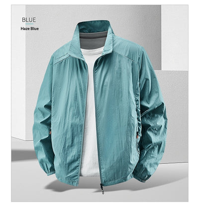 Chaqueta Casual Protección Solar para Hombre - Talla Grande Ultraligera - Image 17