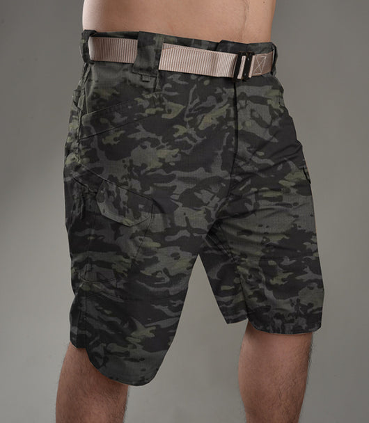 Shorts Tácticos Casuales Cuadros Impermeables para Trabajo - Image 11