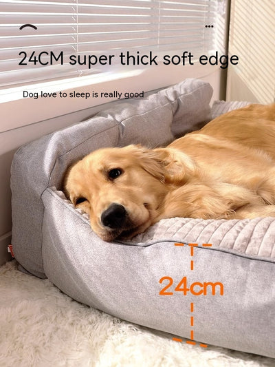 Colchoneta Ortopédica para Perros Grandes con Funda Removible y Lavable - Image 3