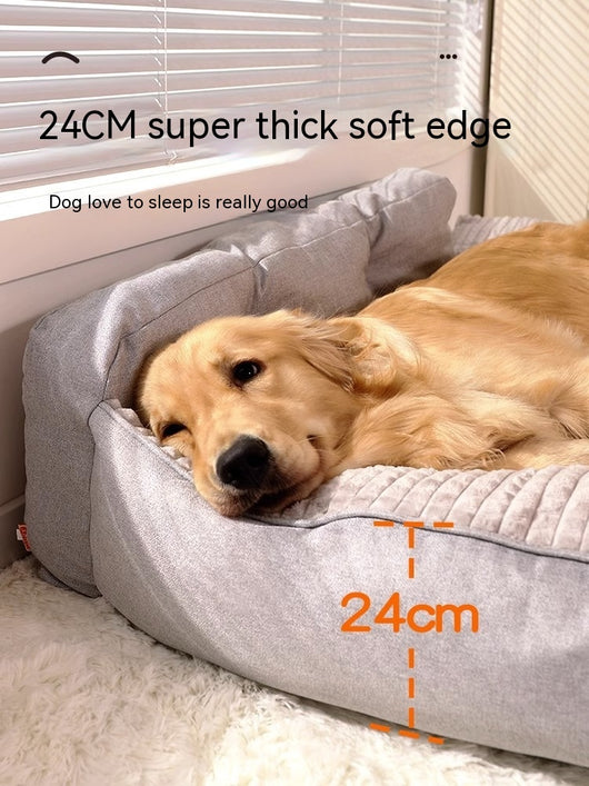 Colchoneta Ortopédica para Perros Grandes con Funda Removible y Lavable - Image 3