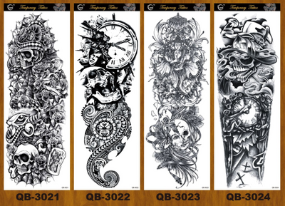 Manga Completa Tatuaje Temporal Impermeable Serie QB - Image 9