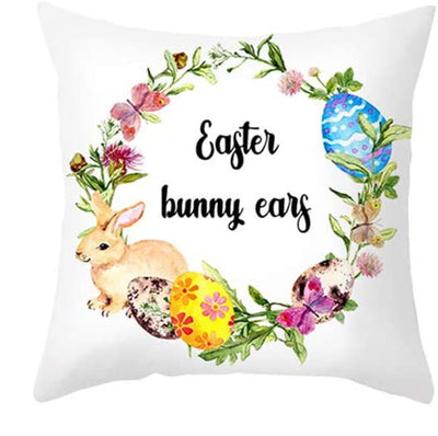 Funda de Almohada de Lino para Sofá Cama Easter - Image 19