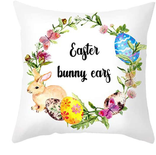 Funda de Almohada de Lino para Sofá Cama Easter - Image 19