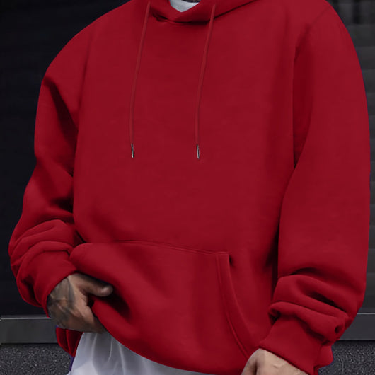 Sudadera Casual Hombre Cuello Alto Color Liso - Image 7