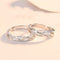 Fine Silver Platinum Plated Adjustable Ring H