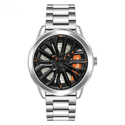 Reloj de Hombre Rueda de la Fortuna - Diseño Trendy con Energía de Buena Suerte - Image 6