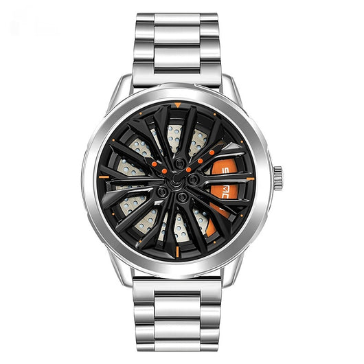 Reloj de Hombre Rueda de la Fortuna - Diseño Trendy con Energía de Buena Suerte - Image 6